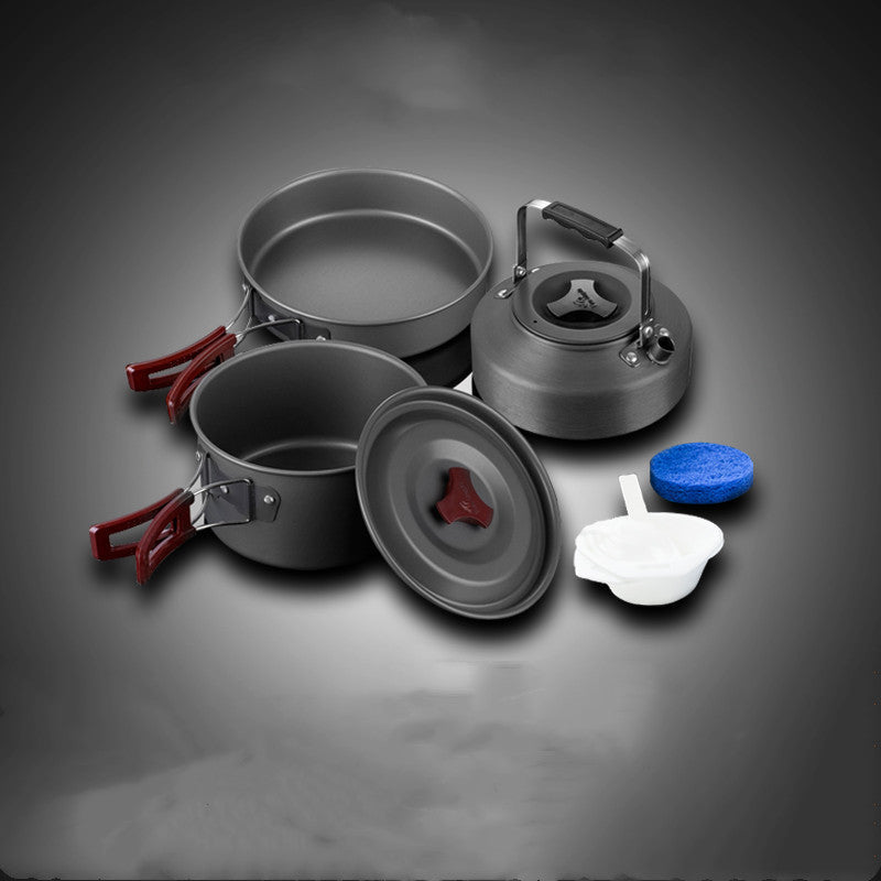 Elevate Your Outdoor Cooking with Our Picnic Cookware Camping Pot Set